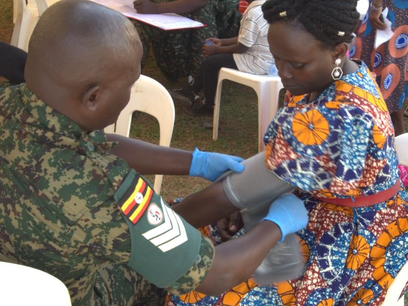 LCMI outreach volunteering in Uganda
